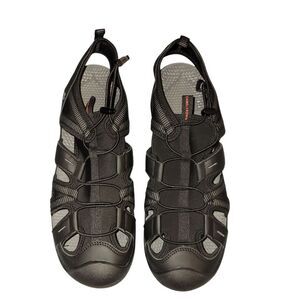 Men's Black Outdoor Adventure Sandals